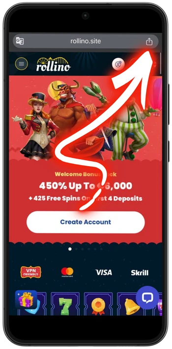 Rollino Open the site
